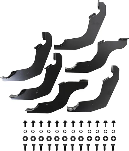 Vista 3 de Westin 23-4155 E-Series 3 barras redondas Nerf para Ranger SuperCrew 2019-2025 par negro