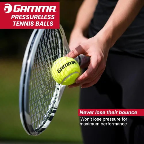 Vista 2 de Gamma Box-O-Balls 18 - Caja de 18 pelotas de tenis sin presión