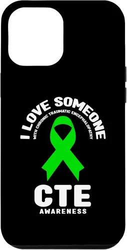 Vista 6 de Camiseta de concientización para iPhone 15 CTE - Amo a alguien con funda de concientización CTE