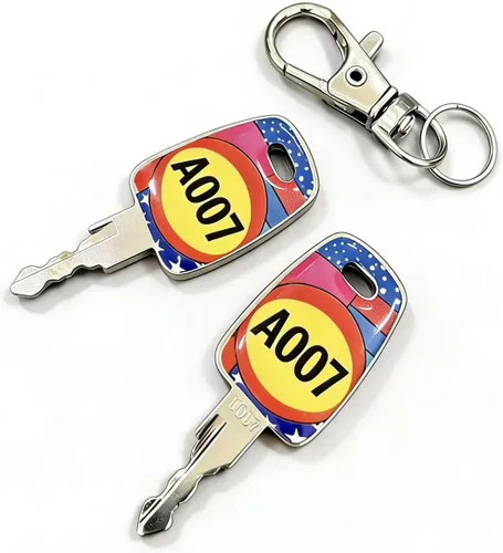 Vista 7 de 2 Pack A007＋002Luggage Master Keys - Emergency Replacement Keys for Forgotten Luggage Passwords, Compatible with Suitcase Combination Locks TSA
