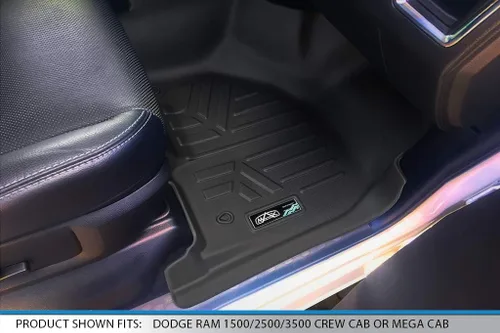 Vista 3 de MAXLINER - Juego de alfombrillas de 2 filas para Ram 2500 2012-2012