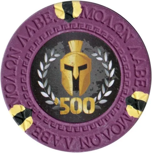 Vista 5 de Versa Games Spartan - Fichas de póquer de arcilla en 0.48 oz, paquete de 50 unidades (elige colores)
