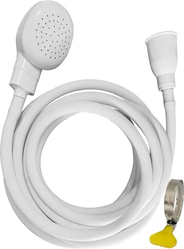 Vista 10 de Pulverizador de champú portátil con manguera de goma para fregadero (estilo 1)