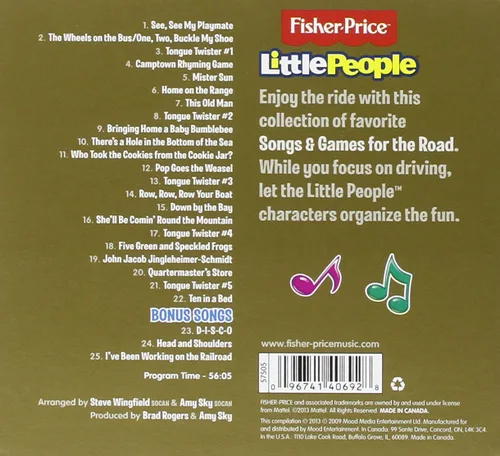 Vista 2 de Fisher-Price Songs & Games for the Road