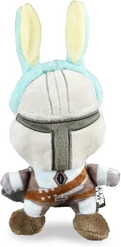 Vista 14 de STAR WARS FF19495 - Juguete chirriante para mascotas, peluche de Chewbacca Rebel y huevo de Pascua de 6 pulgadas, juguete relleno de Chewbacca