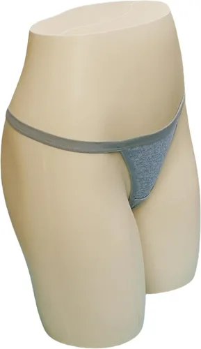 Vista 9 de Paquete de 5 bragas multicolor para mujer, de algodón, elastano, tangas
