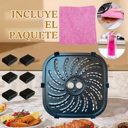 Vista 7 de Sartén para freidora de aire de 8 cuartos de galón para freidora de aire PowerXL Vortex Pro Plus, bandeja antiadherente prémium para freidora