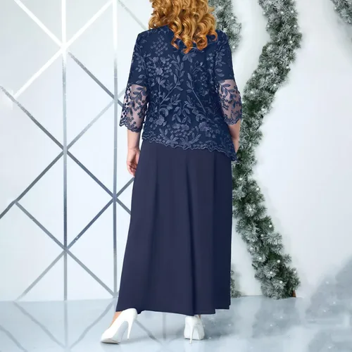 Vista 6 de Vestido de fiesta de graduación de lentejuelas para dama de honor invitada de boda floral otoño noche graduación abertura para mujer mini vestido