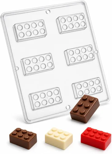 Vista 2 de Building Block Pieces Chocolate Candy Mold 1344