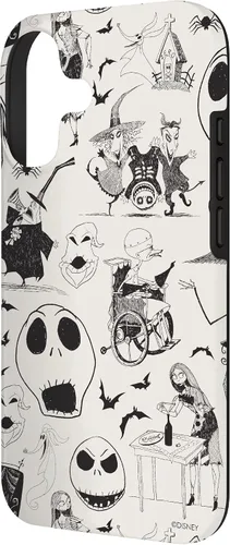 Vista 2 de Tim Burton's The Nightmare Before Christmas - Carcasa para iPhone 17