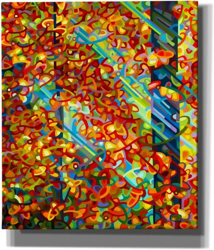 Vista 11 de Epic Graffiti 'Beaming' de Mandy Budan, arte de pared en lienzo, 12 x 16 pulgadas