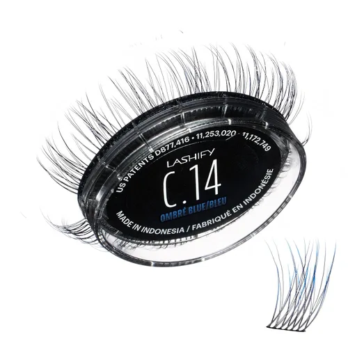 Vista 19 de Lashify Curl - Extensiones de pestañas Gossamer DIY de 0.394 pulgadas, color negro, pestañas postizas fáciles para un aspecto natural