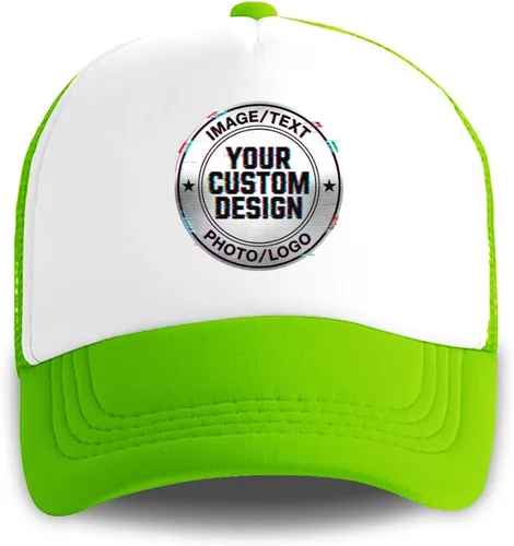Vista 13 de Sombrero personalizado a granel Agregue su propio diseño aquí Sombreros personalizados Gorra de béisbol personalizada Hombres y mujeres
