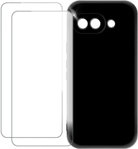 Vista 12 de Screen Protector and Case for Pixel 9A 5G - Angry Panda