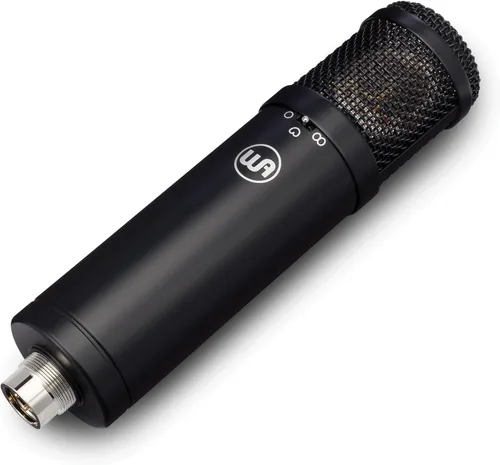 Vista 4 de Micrófono de condensador de diafragma grande Warm Audio WA-47Jr - Negro