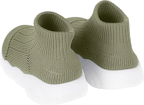 Vista 64 de Zapatos de bebé Pantuflas para niños pequeños, calcetines para niños y niñas, suela antideslizante
