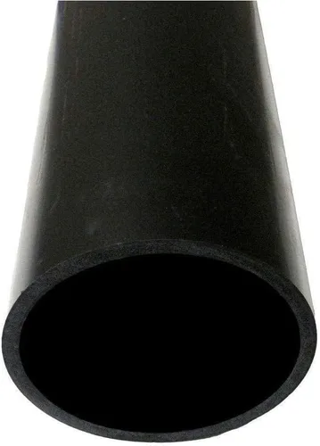 Vista 2 de VENTRAL Tubo de drenaje ABS de 4 pulgadas (4.5 DE), negro, longitudes de corte para ventilación de residuos de alcantarillado de fontanería DWV