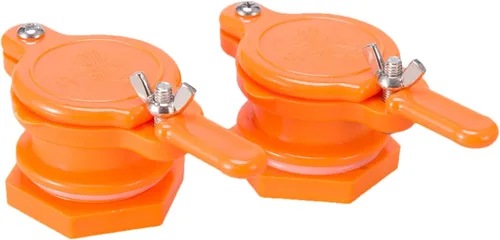 Vista 5 de BeeCastle Válvula de compuerta de miel para cubo de 5 galones, puerta de miel de nailon duradera para extractor, grifo extractor de miel