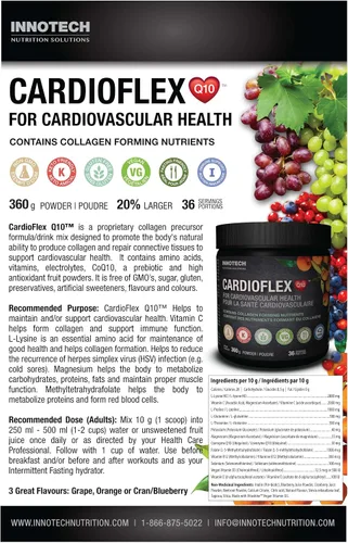 Vista 4 de INNOTECH Nutrition CardioFlex q10 Uva - 12.70 oz