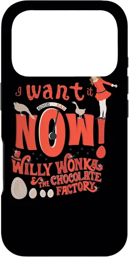 Vista 30 de Willy Wonka Carcasa para iPhone 17 y The Chocolate Factory I Want It Now