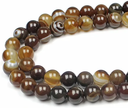 Vista 16 de MJDCB Cuentas de Turquesa Africana Natural Redondas Piedras Sueltas para Hacer Joyas Pulsera Collar Accesorio DIY 15" (4mm)