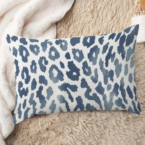 Vista 14 de ArogGeld Funda de cojín lumbar con estampado de guepardo rosa intenso, almohada con estampado de leopardo fucsia para decoración de granja, funda