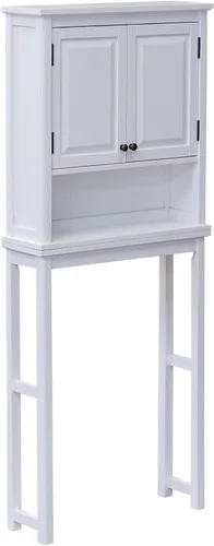 Vista 6 de Alaterre Furniture Dorset - Estante y armario sobre el inodoro