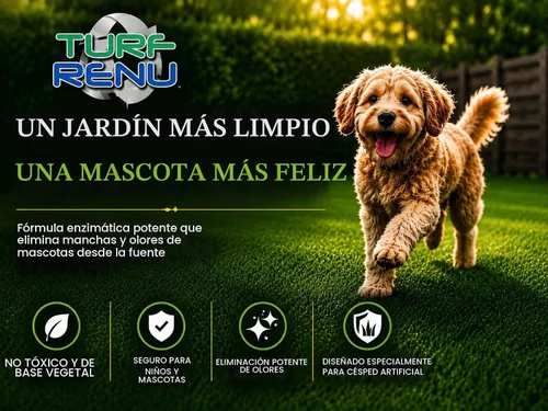 Vista 7 de Tr10132 - Solución de limpieza bio-enzimática para césped sintético/artificial y control de olores de mascotas con pulverizador