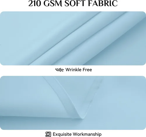 Vista 4 de Softalker Mantel Redondo, Impermeable y Resistente a las Manchas, Mantel de Tela Sin Arrugas, Lavable, Poliéster de 210GSM, Cubierta de Mesa
