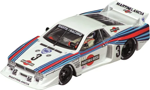Vista 3 de Carrera 27734 Lancia Beta Montecarlo Turbo Martini Racing No.8 1981 Escala 1:32 Ranura analógica Coche Carreras Vehículo Evolución Slot Car Race