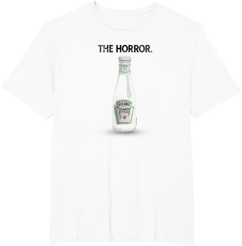 Vista 7 de Heinz Tomato Ketchup The Horror Empty Bottle - Camiseta desgastada, Blanco