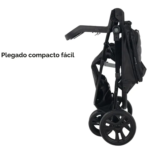 Vista 7 de Baby Trend Venture - Sistema de viaje para cochecito de 3 ruedas, color negro