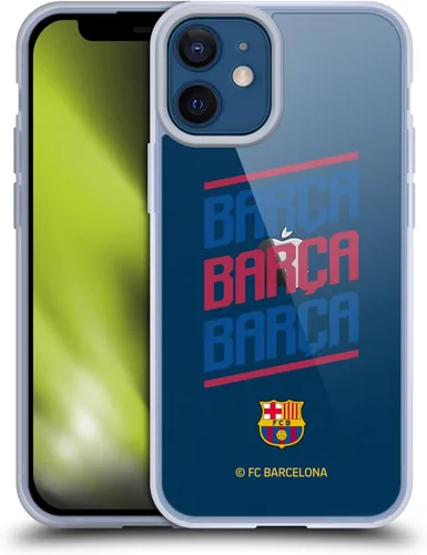 Vista 31 de Head Case Designs Funda de gel con licencia oficial del FC Barcelona con logotipo y patrón de Forca Barca [protección de grado militar] compatible