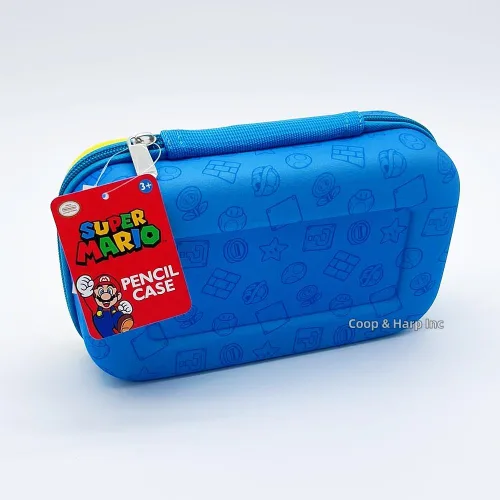 Vista 6 de Innovative Designs Estuche para lápices de EVA moldeado Super Mario Azul