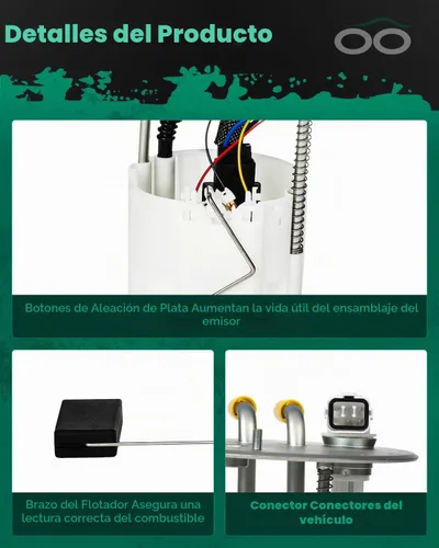 Vista 3 de SCITOO Conjunto de bomba de combustible compatible con para Kia for Sportage