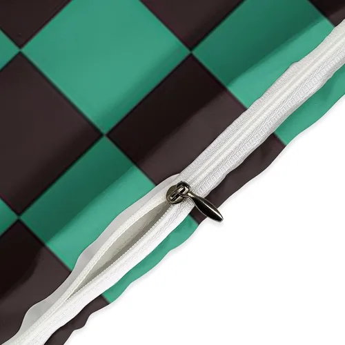 Vista 8 de INFLAG Juego de ropa de cama de anime: juego de funda de edredón de microfibra cepillada suave de 68 x 90 pulgadas, 3 piezas, 1 funda de edredón