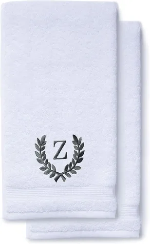 Vista 175 de Toallas de mano decorativas y con monograma para baño, cocina, maquillaje Regalo personalizado para boda-nupcial Toalla turca de lujo