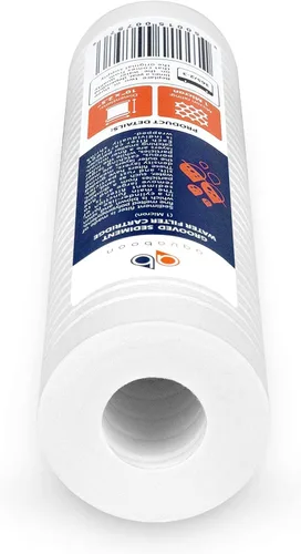 Vista 7 de Aquaboon Whole House - Cartucho de filtro de agua de sedimentos ranurados de 1 micrón, 10 x 2.5 PP, compatible con AP110, WHKF-GD05, CFS110, P5