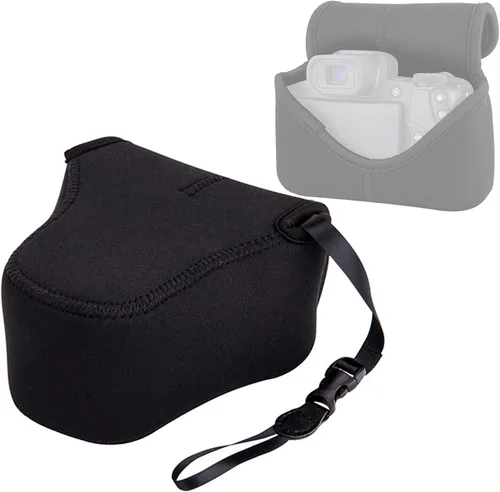 Vista 10 de JJC Funda de neopreno ultra ligera en negro para cámara, compatible con X-E4 X-T30 II X-T30 X-T20 X-T10 + lentes prime cortas, 18mm F1.4/ 27mm F2.8