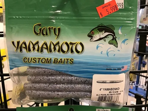 Vista 5 de Yamamoto Senko Soft Plastic Worm Easy to Use Bass Fishing Stick Bait Lures 306/187 W/CHARTREUSE