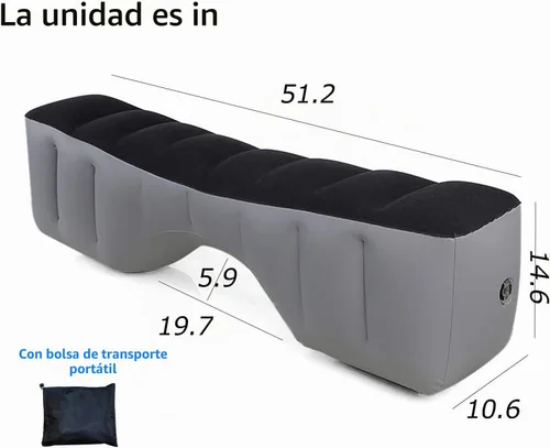 Vista 5 de Colchón de aire inflable del asiento trasero de la cama universal