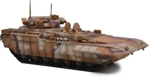 Vista 3 de Motor city classics Panzerkampf - Vehículo de combate de infantería pesada T-15 Armata a escala 1:72 - Blanco 115" Modelo 12175PD