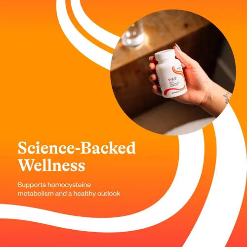 Vista 4 de Seeking Health P-5-P (Piridoxal 5-fosfato) - Salud inmunológica y apoyo al metabolismo de la homocisteína - Apoya la producción de energía
