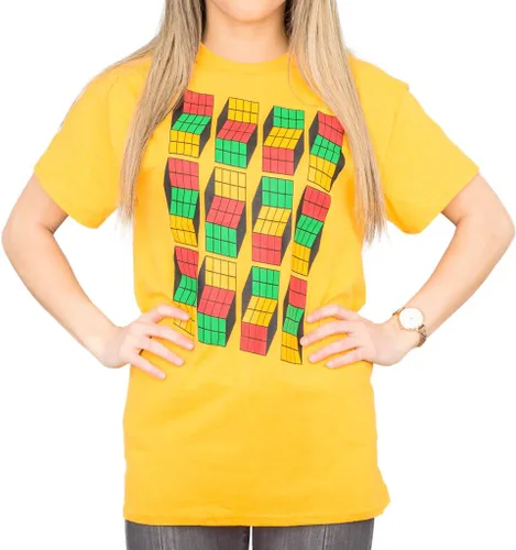 Vista 4 de The Big Bang Theory Sheldon Cooper Opti Blocks - Camiseta para adulto