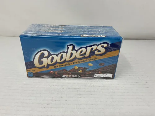 Vista 6 de Nestle Goobers - Cacahuetes cubiertos de chocolate (paquete de 4) cajas de teatro de 3.5 onzas