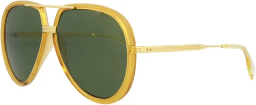 Vista 2 de Gucci GG0904S Transparente AmarilloVerde 6113145 hombres Gafas de sol