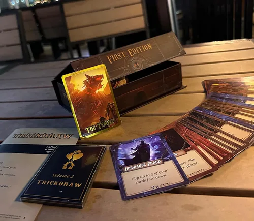 Vista 2 de Trickdraw - Juego de cartas The Magic Fricken' Cowboy (primera edición)
