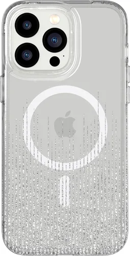 Vista 12 de tech21 iPhone 14 Evo Sparkle compatible con MagSafe® - Funda brillante y resistente a los arañazos con protección contra caídas de 12 pies