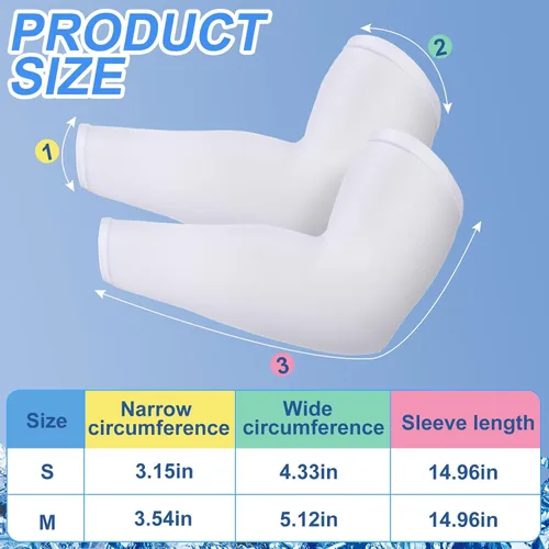 Vista 5 de Eurzom 8 pares de mangas para eccema para adultos, adolescentes, eczema, psoriasis, unisex, manga para piernas y brazos, para mujeres y hombres