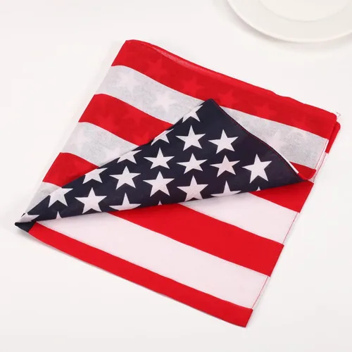 Vista 5 de Ardorchid Bandana Diadema de Bandera Americana Roja Blanca y Azul Diademas Patrióticas de EE.UU. para Hombres y Mujeres Bufanda de Cuello y Cara